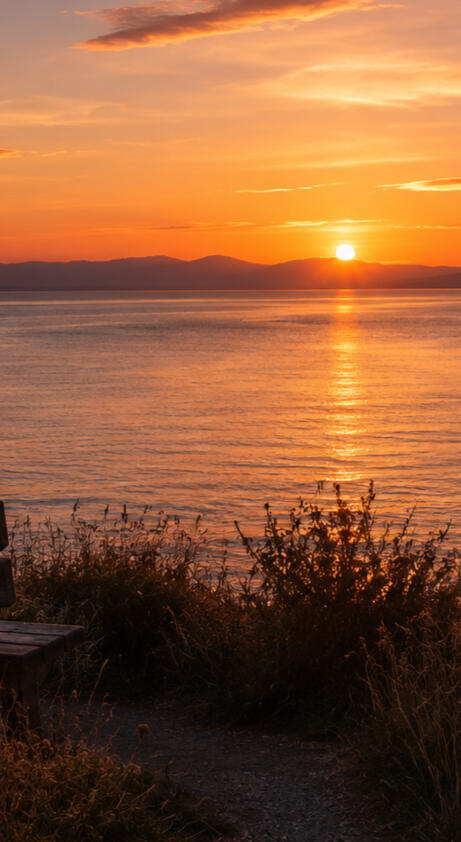 FIVE MINUTES OF LAST LIGHT A simple evening reset for when your mind won't stop moving.