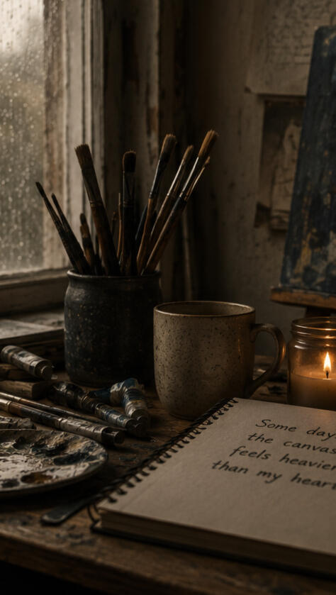 When Creativity Feels Heavy Finding your way back without forcing it.