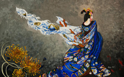 Flowing Silk