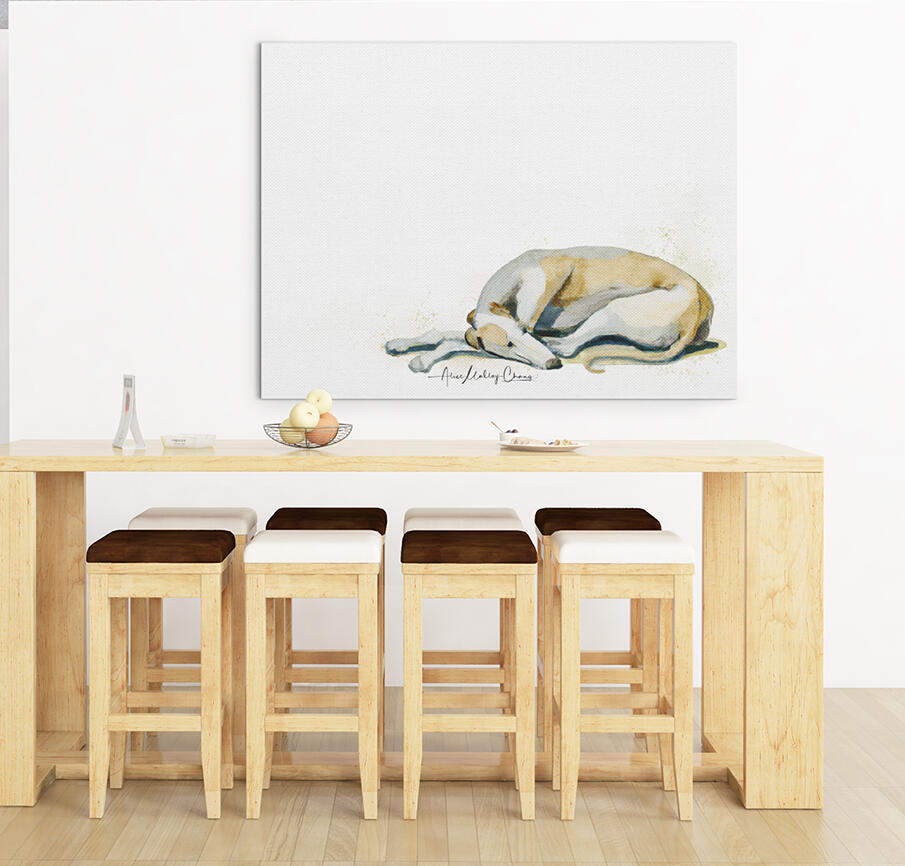 Sleeping Greyhound - Graphics