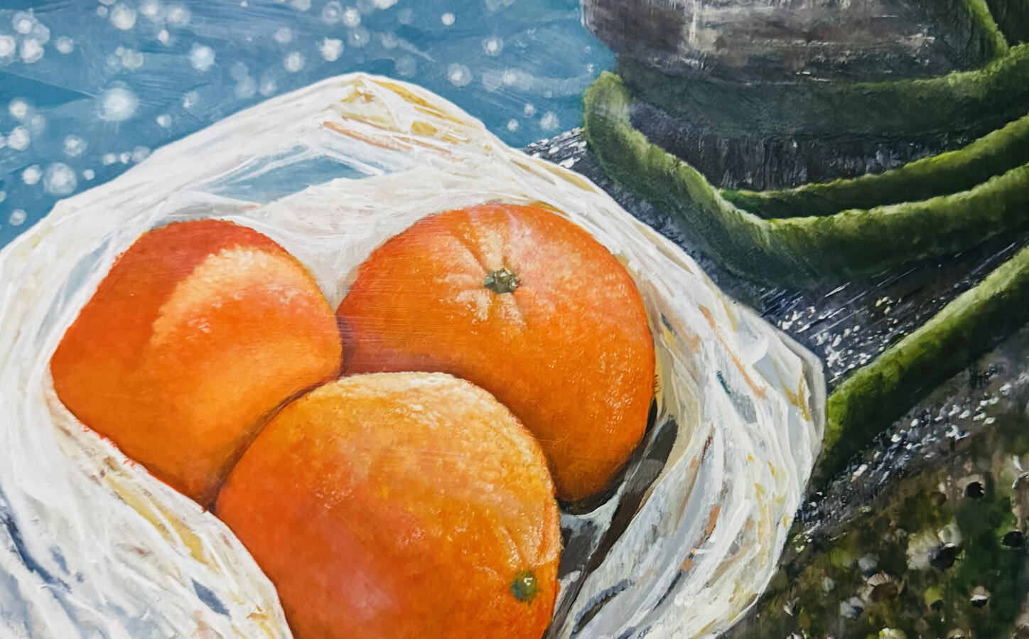 One-of-a-kind paintings created in the Last Light Sky Studio.