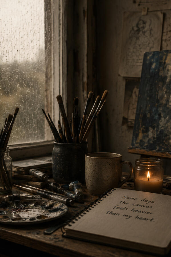 When Creativity Feels Heavy