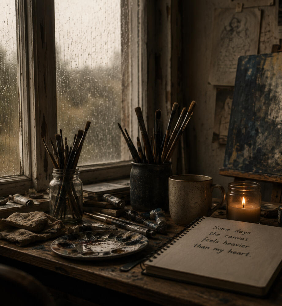 WHEN CREATIVITY FEELS HEAVY